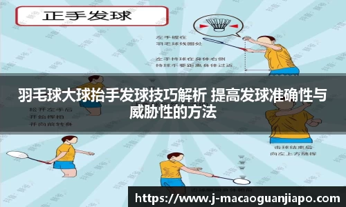 羽毛球大球抬手发球技巧解析 提高发球准确性与威胁性的方法